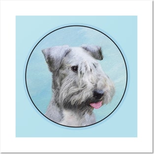 Cesky Terrier Painting - Cute Original Dog Art Posters and Art